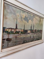 ölgemälde karl goldberg gebraucht kaufen  Hamburg
