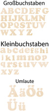 Holzbuchstaben buchstaben holz gebraucht kaufen  Garrel
