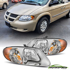 Usado, Par de faróis de substituição estilo fábrica Dodge Grand Caravan 2001-2007 comprar usado  Enviando para Brazil