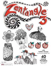 Zentangle rubber stamps for sale  ROSSENDALE