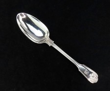 Usado, Colher de servir prata esterlina inglesa fio concha violino 1854 brasão águia 9 polegadas comprar usado  Enviando para Brazil