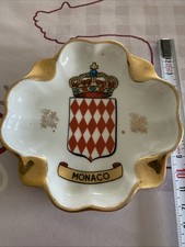 Cendrier porcelaine monaco d'occasion  Tournay