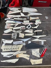 Lot autocollant peugeot d'occasion  Verneuil-l'Étang
