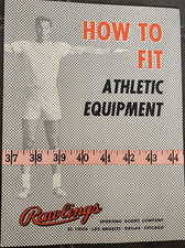 1950'S RAWLINGS HOW TO FIT REVISTA DE EQUIPAMENTOS ESPORTIVOS QUASE PERFEITO-PERFEITO comprar usado  Enviando para Brazil