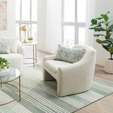 cream accent chair for sale  Rogers