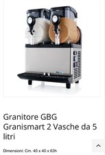 Granitore gbg 2x5litri usato  Nonantola