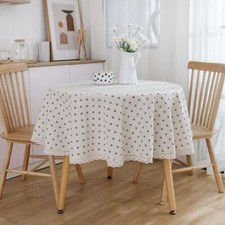Nappe ronde coton d'occasion  France