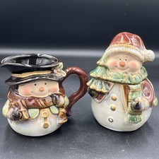 Snowman creamer sugar for sale  Bradenton