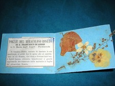 Santino reliquia foglie usato Santino reliquia foglie usato  Italia