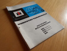 Rig ihc werkstatthandbuch gebraucht kaufen  Hohenwart