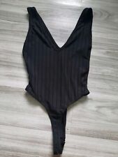 Black ribbed plunge for sale  WIGAN