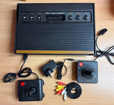 Console madeira Atari 2600 6 interruptores (modificado por AV) + acessórios ** FREE POST AUS ** comprar usado  Enviando para Brazil