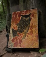 horned owl painting for sale  Salt Lake City