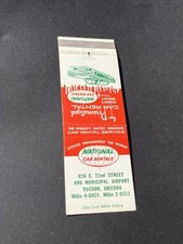 Vintage arizona matchbook for sale  Skokie