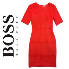 Vestido Boss Hugo Boss malha vermelha manga curta Sweeter tamanho 2 Novo sem etiquetas comprar usado  Enviando para Brazil