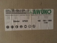 Awuko schleifbänder kp52e gebraucht kaufen  Gardelegen