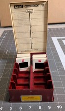Arquivo compartimento vintage Kodak Kodaslide metal e plástico para slides vermelho #ELE comprar usado  Enviando para Brazil