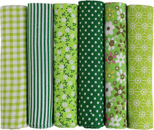6pcs patchwork cotone usato  Roma