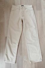 Pantalon beige coton d'occasion  Bourg-de-Thizy