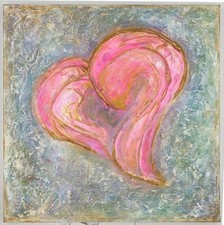 Lona Shore- Pintura original em tela "Pink Passion" comprar usado  Enviando para Brazil