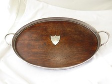 BANDEJA GALERIA PRATO CARVALHO VITORIANO E PRATA 1891, usado comprar usado  Enviando para Brazil