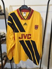 Camisa Arsenal Away 93/94 Adidas Original JVC Retrô Tamanho XL Manga Longa Rara Muito Bom Estado Usado comprar usado Camisa Arsenal Away 93/94 Adidas Original JVC Retrô Tamanho XL Manga Longa Rara Muito Bom Estado Usado comprar usado  Enviando para Brazil