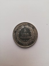 Moneta argento lire usato  Calusco d'Adda