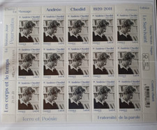Feuillet 2020 andrée d'occasion  Herry