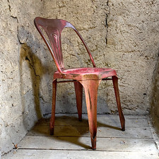 Chaise métal design d'occasion  Essey-lès-Nancy