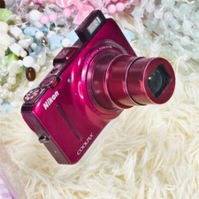 Usado, Câmera Digital Nikon COOLPIX S9300 Intervalo Modo de Disparo Língua Inglesa Vermelha comprar usado  Enviando para Brazil