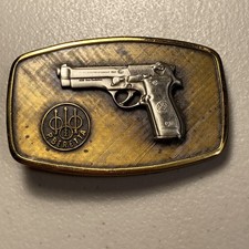 P. BERETTA - FIVELA DE CINTO - LATÃO SÓLIDO - COLECIONÁVEL VINTAGE comprar usado  Enviando para Brazil