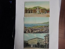 Tris cartoline spezia usato  Genova