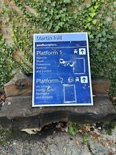 Enamel original railway for sale  COLCHESTER