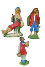 Lotto vecchie statuine usato  Cremona