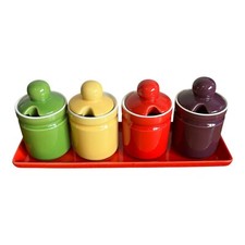 Piece stoneware condiment for sale  GLENROTHES
