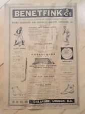 1902 sports equipment for sale  NORWICH