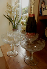 Antique champagne cocktail for sale  POOLE