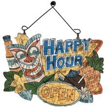 Sign happy hour for sale  Millsboro