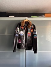 Avirex men leather for sale  LONDON