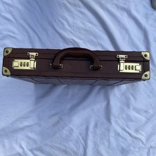 Riginal leder aktenkoffer gebraucht kaufen  Seeheim-Jugenheim