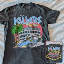 Quente!! Camisa The Killers Race Car - 20 Years Of Hot Fuss, Caesar'S Palace, La comprar usado  Enviando para Brazil