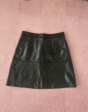 Black faux leather for sale  LIVERPOOL