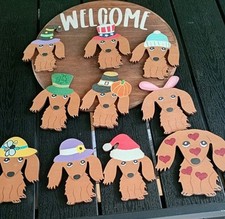 Dackel willkommenschild gebraucht kaufen  Dortmund