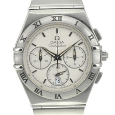 Relógio masculino OMEGA Constellation 1542.30 cronógrafo mostrador de data quartzo M#140282 comprar usado  Enviando para Brazil