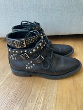 Botas saint laurent 40 motociclista tornozelo preto comprar usado  Enviando para Brazil