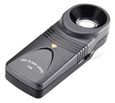 Lupa portátil Opticron 15x ampliação 21mm iluminada por LED #57520 (Reino Unido) nova na caixa comprar usado  Enviando para Brazil