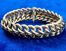 Bracelet maille americaine d'occasion  Gournay-en-Bray