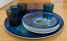 Vintage habitat blue for sale  LONDON