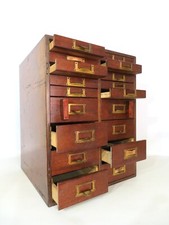 Antique watchmakers cabinet for sale  OXTED