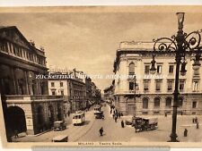 Milano scala cartolina usato  Trieste